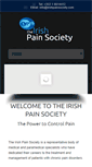 Mobile Screenshot of irishpainsociety.com